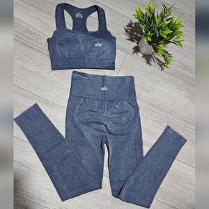 ALO Yoga Blue Pants & Jumpsuit Set